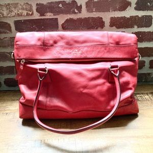 Kate Spade large soft leather red bag